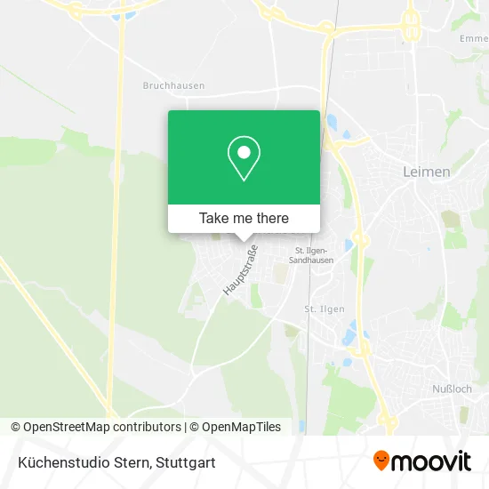 Карта Küchenstudio Stern