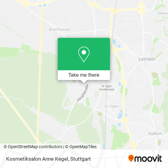 Карта Kosmetiksalon Anne Kegel