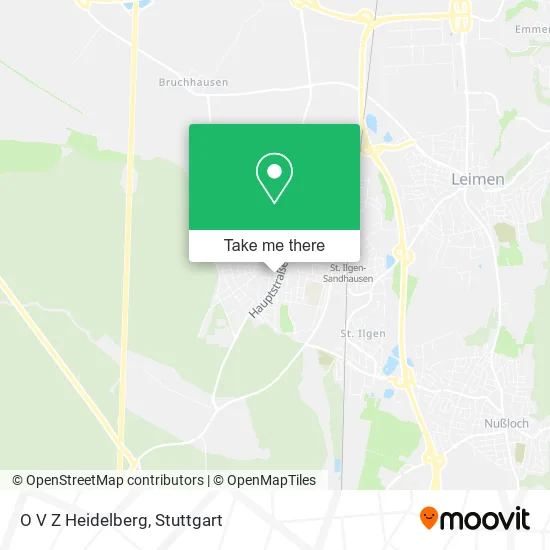 Карта O V Z Heidelberg