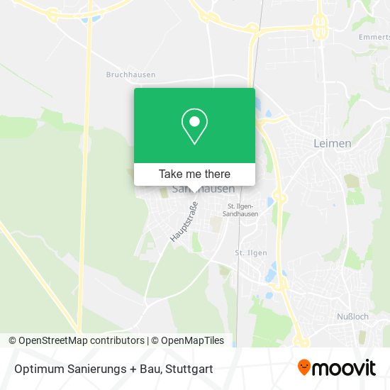 Optimum Sanierungs + Bau map