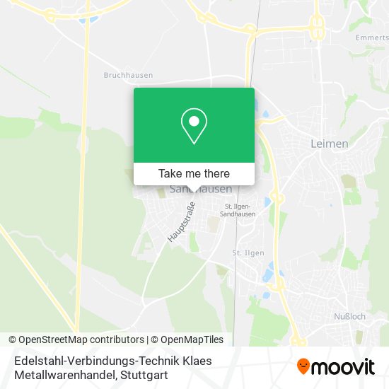 Edelstahl-Verbindungs-Technik Klaes Metallwarenhandel map