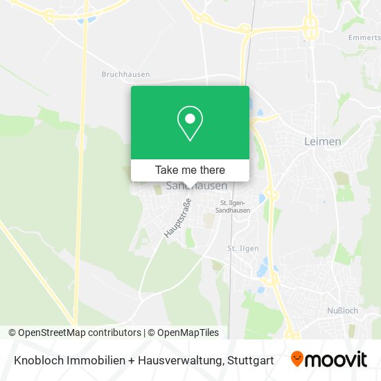 Knobloch Immobilien + Hausverwaltung map