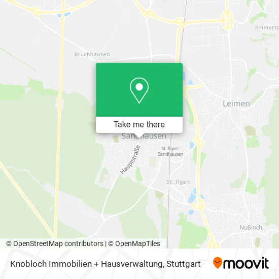 Карта Knobloch Immobilien + Hausverwaltung