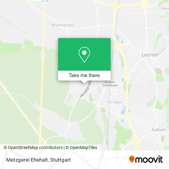 Карта Metzgerei Ehehalt