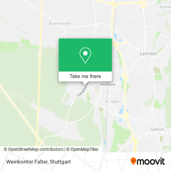 Карта Weinkontor Falter