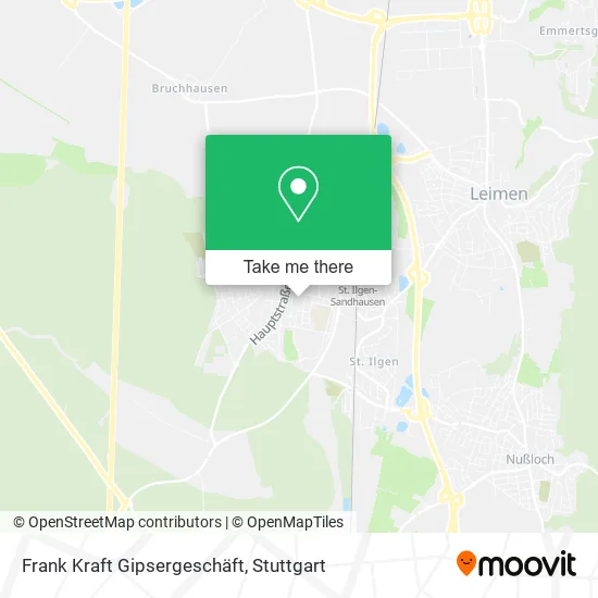 Карта Frank Kraft Gipsergeschäft