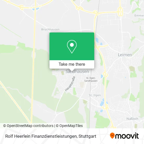 Rolf Heerlein Finanzdienstleistungen map