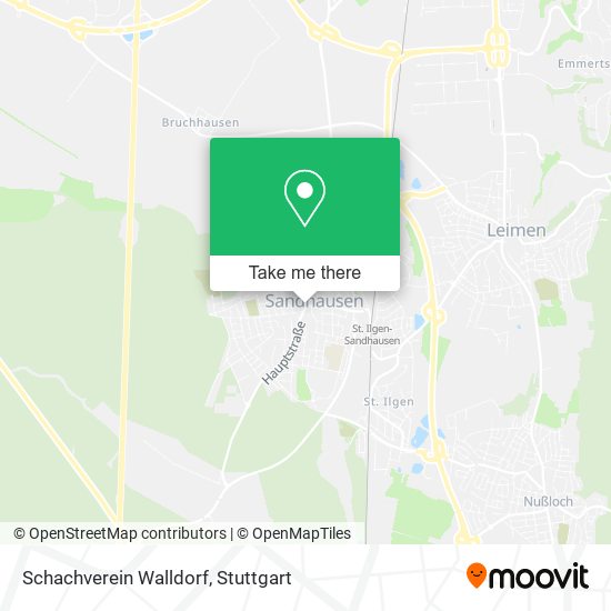 Schachverein Walldorf map