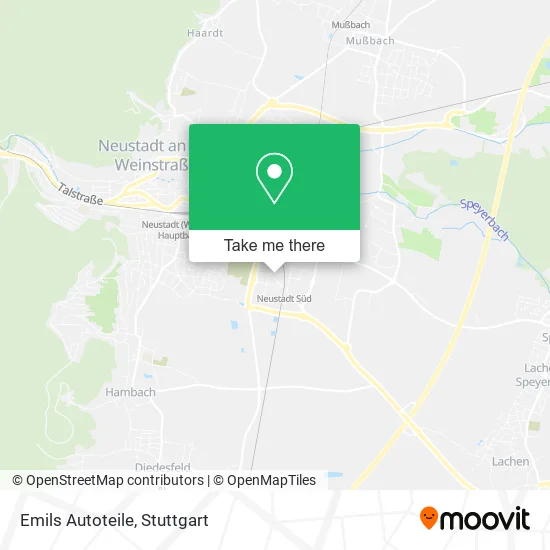 Карта Emils Autoteile