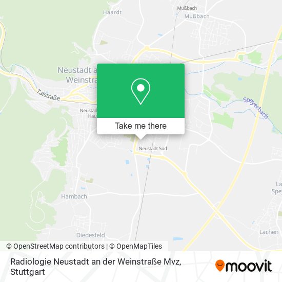 Radiologie Neustadt an der Weinstraße Mvz map