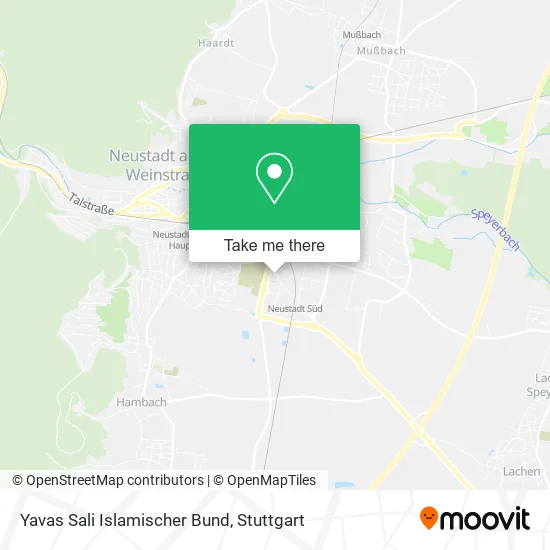 Карта Yavas Sali Islamischer Bund