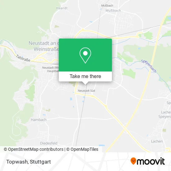 Карта Topwash
