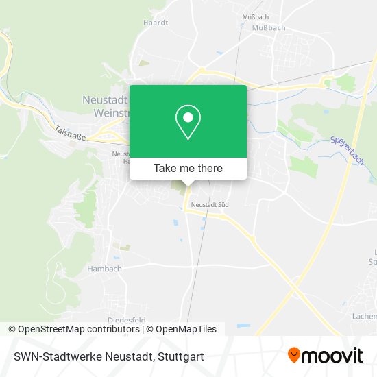 Карта SWN-Stadtwerke Neustadt