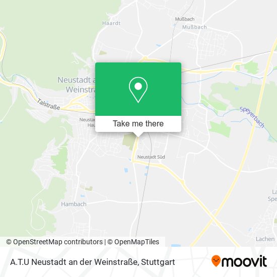 Карта A.T.U Neustadt an der Weinstraße