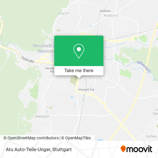 Карта Atu Auto-Teile-Unger