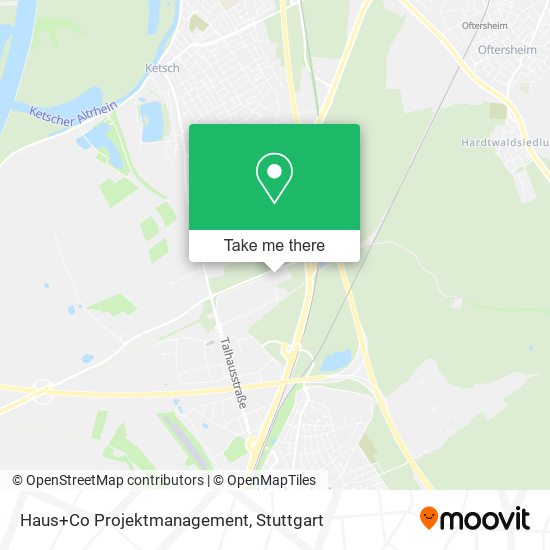 Карта Haus+Co Projektmanagement
