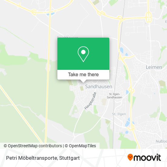 Petri Möbeltransporte map