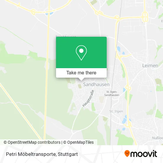Карта Petri Möbeltransporte