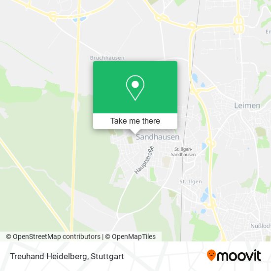 Карта Treuhand Heidelberg