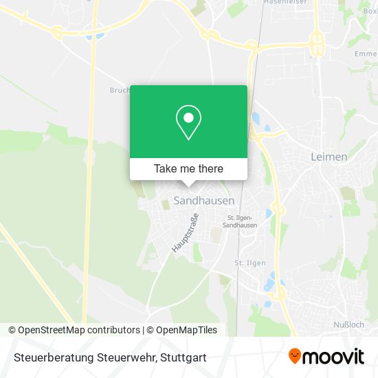 Steuerberatung Steuerwehr map