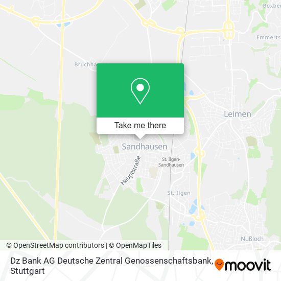 Dz Bank AG Deutsche Zentral Genossenschaftsbank map