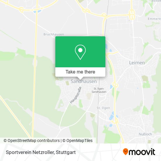 Sportverein Netzroller map