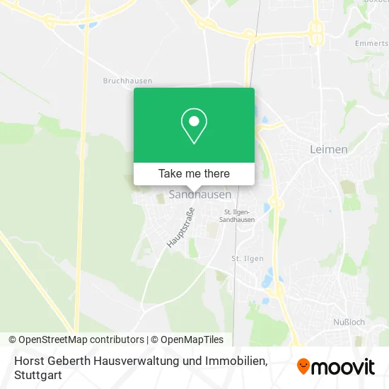 Карта Horst Geberth Hausverwaltung und Immobilien