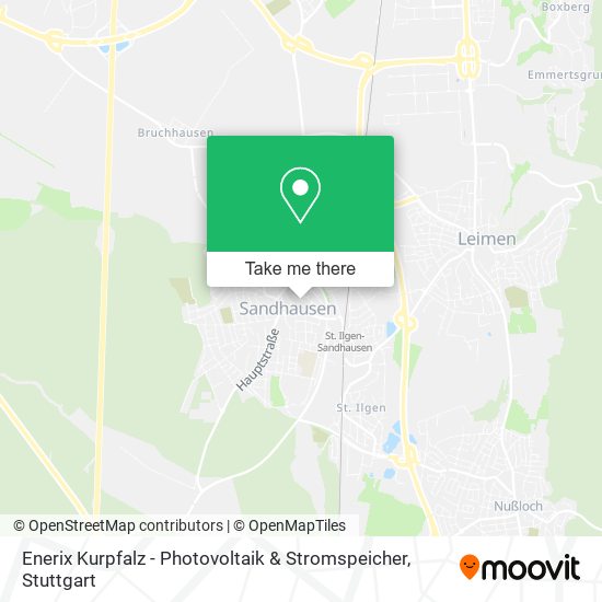 Enerix Kurpfalz - Photovoltaik & Stromspeicher map