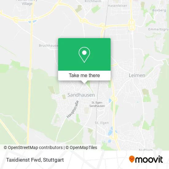 Карта Taxidienst Fwd