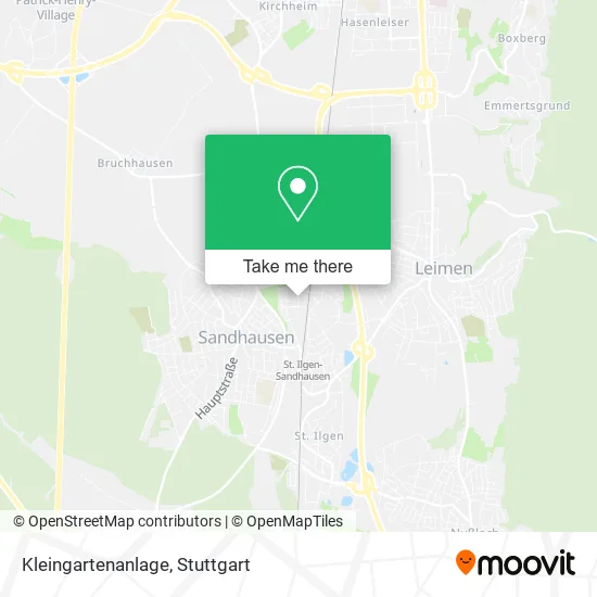 Карта Kleingartenanlage
