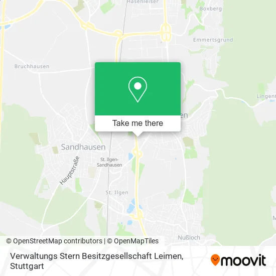 Карта Verwaltungs Stern Besitzgesellschaft Leimen