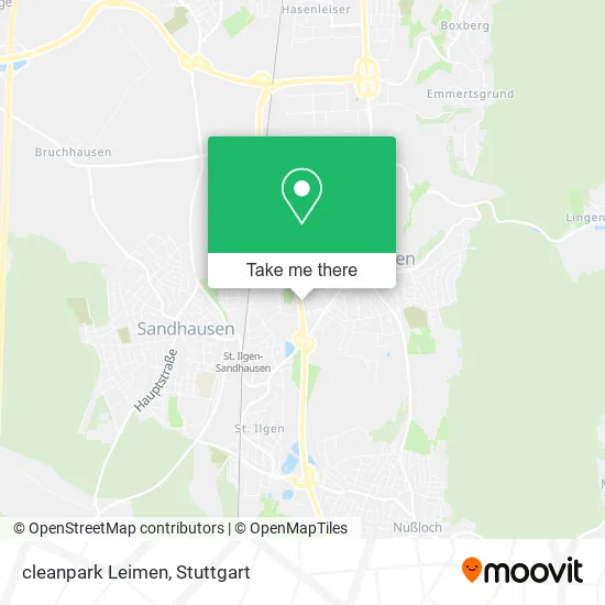 Карта cleanpark Leimen