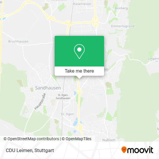 Карта CDU Leimen