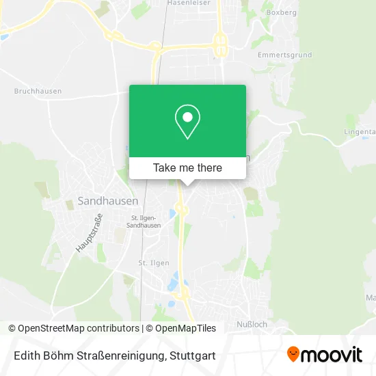 Карта Edith Böhm Straßenreinigung