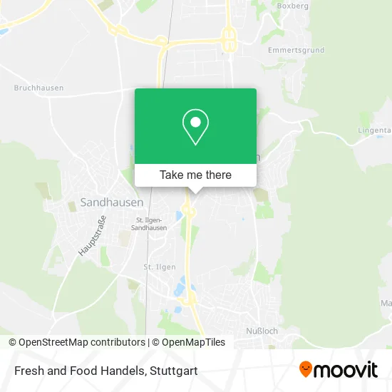 Карта Fresh and Food Handels