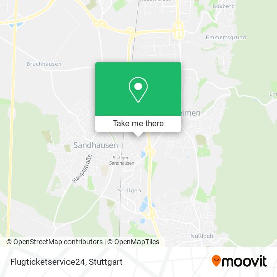 Flugticketservice24 map