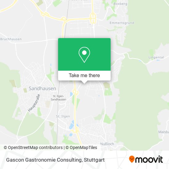 Gascon Gastronomie Consulting map