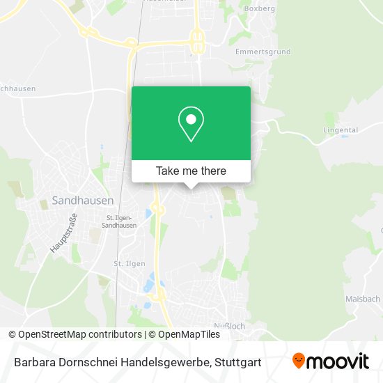 Barbara Dornschnei Handelsgewerbe map