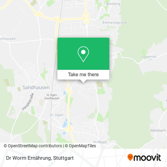 Dr Worm Ernährung map