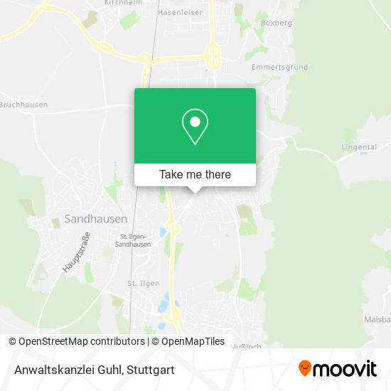 Карта Anwaltskanzlei Guhl