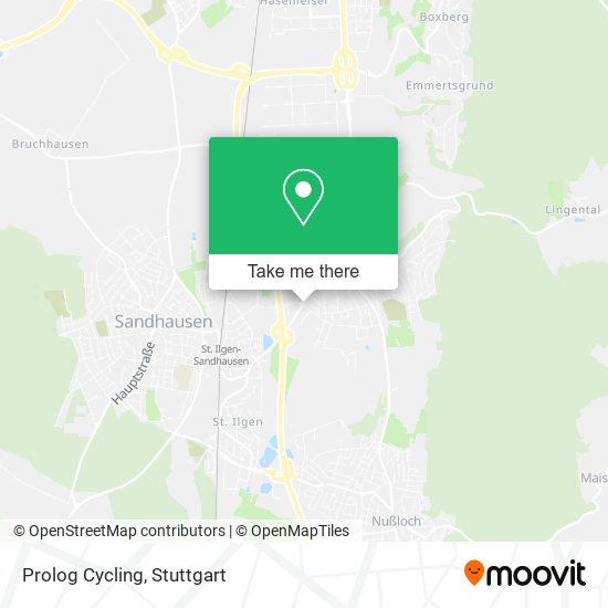 Prolog Cycling map