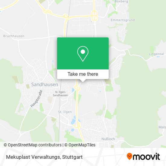 Mekuplast Verwaltungs map