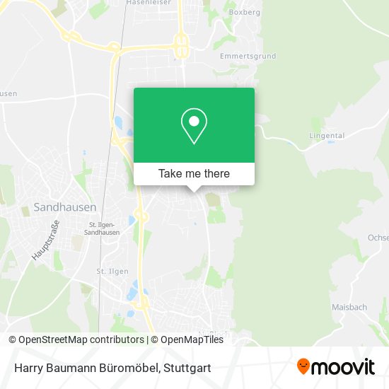Harry Baumann Büromöbel map