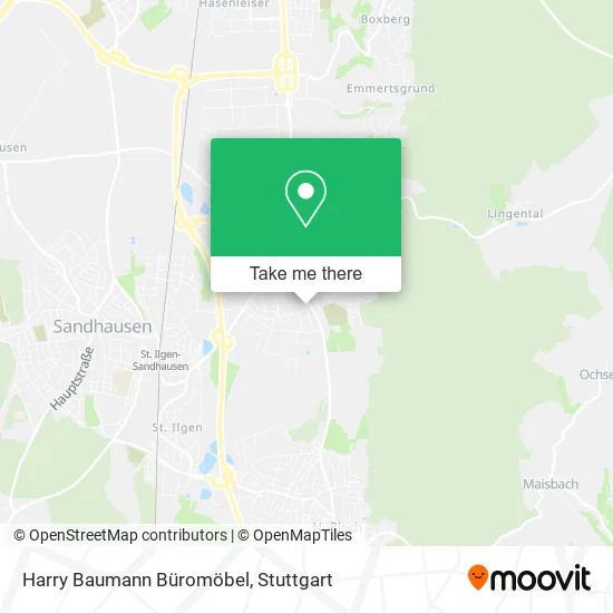 Карта Harry Baumann Büromöbel