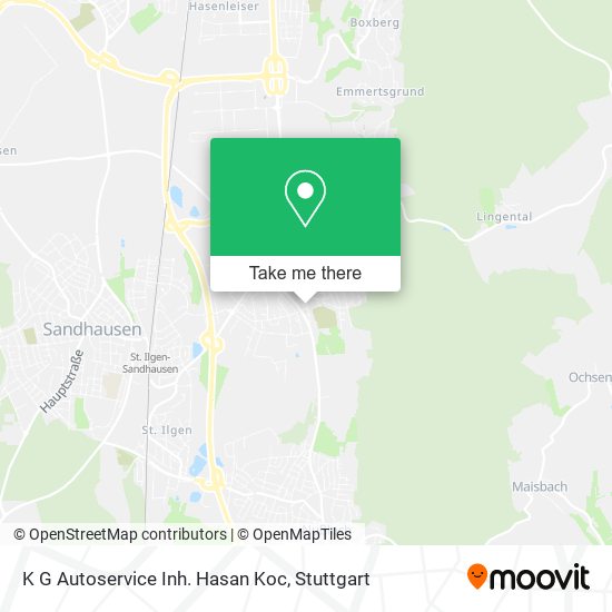 K G Autoservice Inh. Hasan Koc map