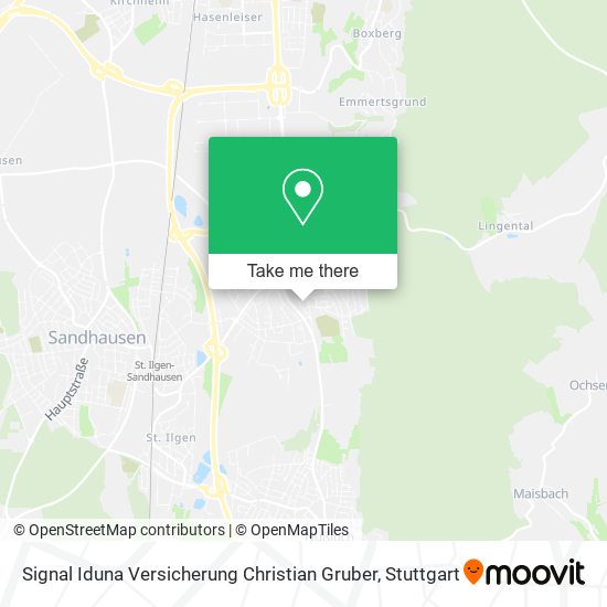 Карта Signal Iduna Versicherung Christian Gruber