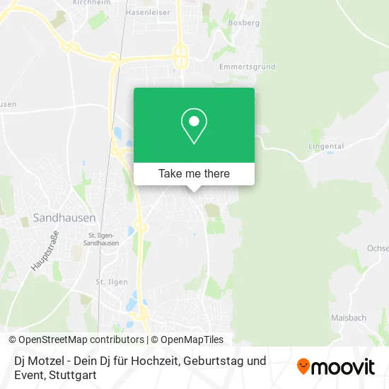 Dj Motzel - Dein Dj für Hochzeit, Geburtstag und Event map