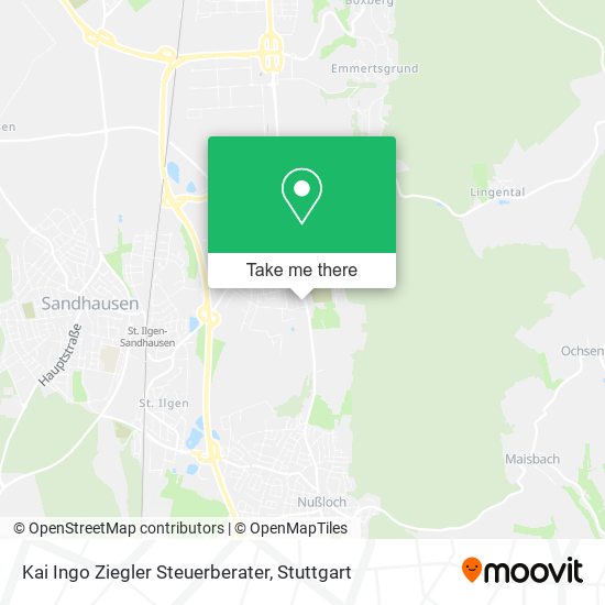 Карта Kai Ingo Ziegler Steuerberater