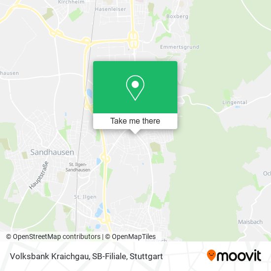 Volksbank Kraichgau, SB-Filiale map