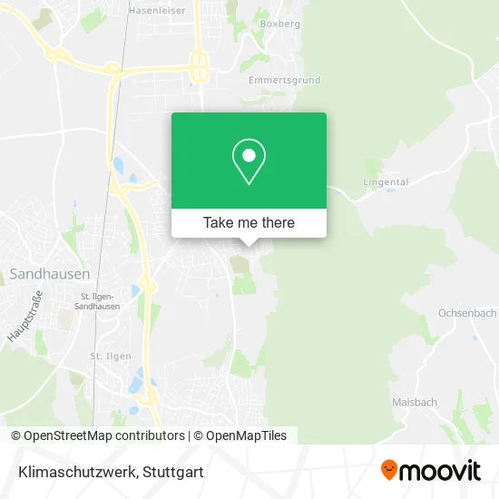 Карта Klimaschutzwerk